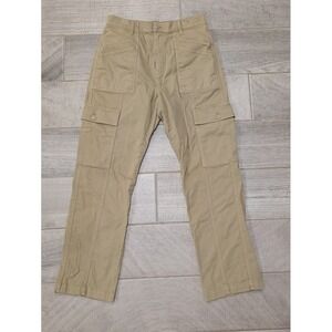Madewell‎ Pants Size 29 90s Straight Cargo Cotton Tan Utility Pockets